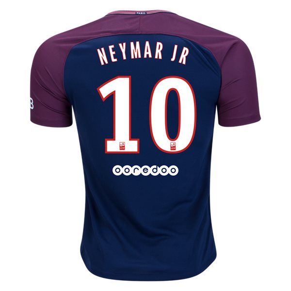 PSG 2017/18 Home Neymar Jr #10 Soccer Jersey